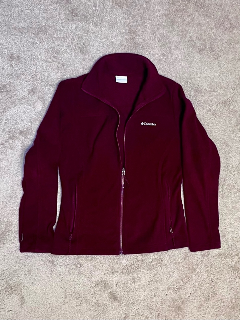 Columbia Women's Fleece Falls II Full-Zip Fleece Jacket Rich Wine Size M